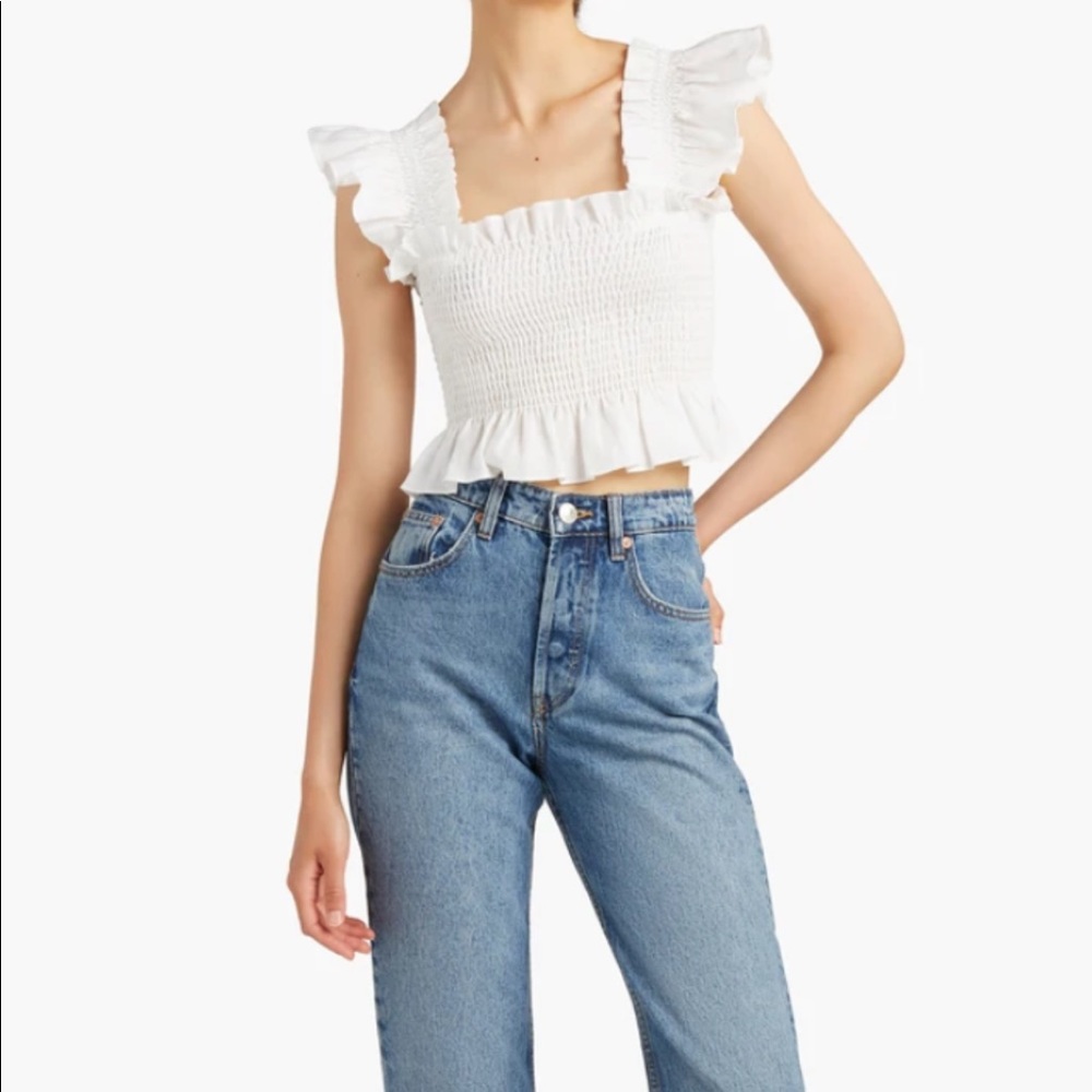 Hill House Home Paz Crop Top
